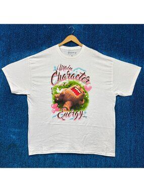Domo “Main Character Energy” Graphic T-Shirt Size 2XL